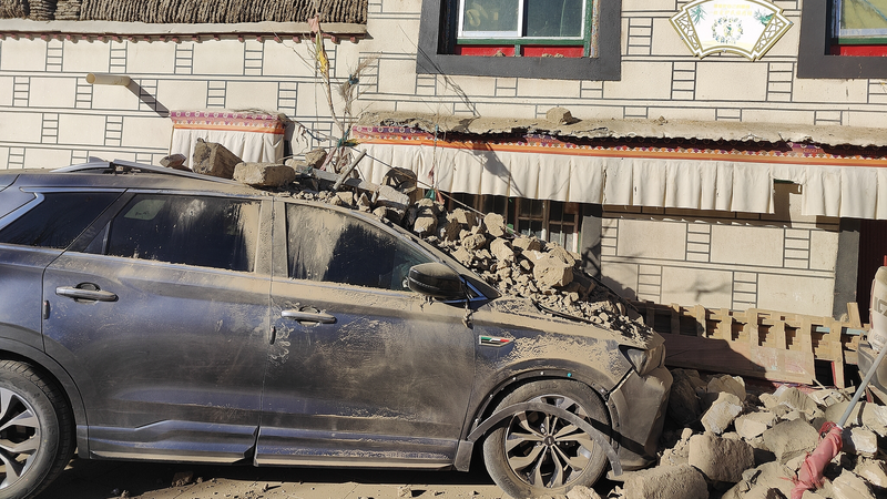 Xizang自治区でM6.8の地震　死者53人・負傷者62人に