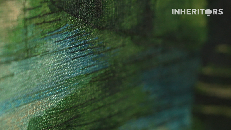 古代シルク織物「Kesi」、現代アートとしてよみがえる