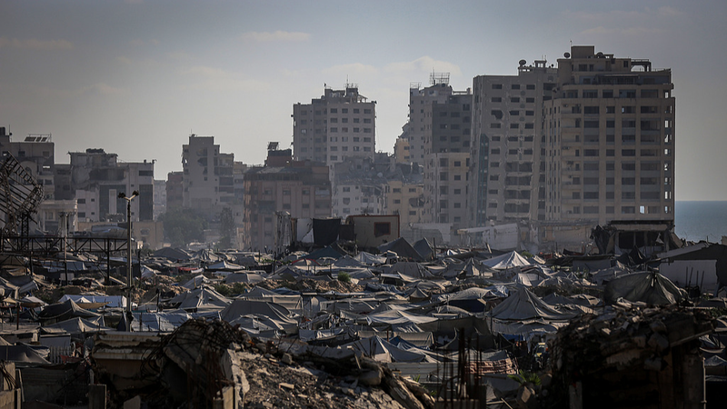 ガザ市住民の8割が避難拒否 人道地区指定の中で揺れる選択