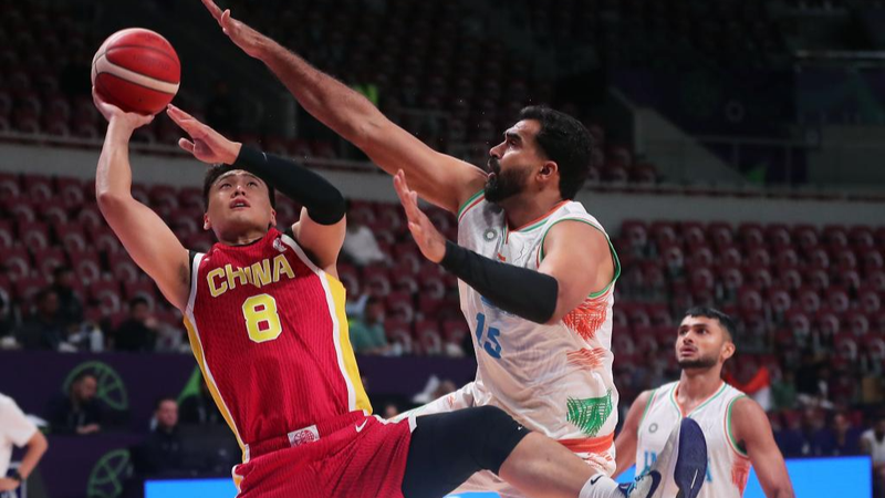 FIBAアジアカップ：中国がインドに100－69で快勝し2連勝