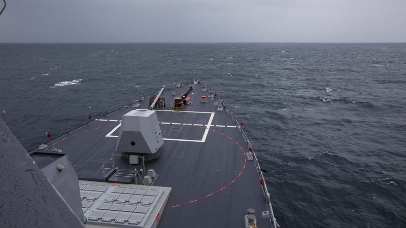 中国、米軍艦の台湾海峡通過を非難　主権と安全リスクを強調