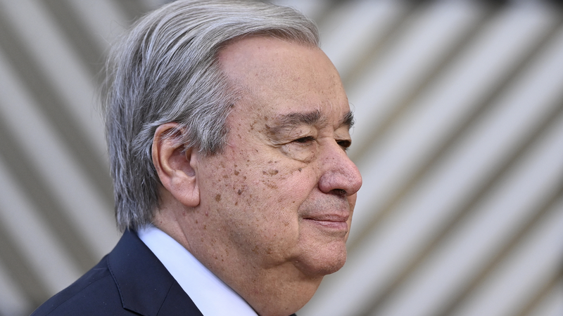 国連事務総長「ガザは殺りく場」　封鎖長期化で無制限の人道支援を訴え