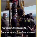 ミャンマーで通信詐欺摘発、952人を中国へ送還　三国連携で拠点解体 video poster