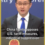 中国本土、米国の関税措置に「断固反対」 対話による解決を呼びかけ video poster