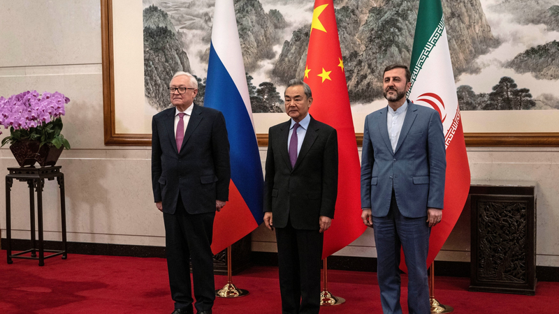 イラン核問題で中国・ロシア・イランが対話重視　三者関与は緊張緩和のカギか video poster