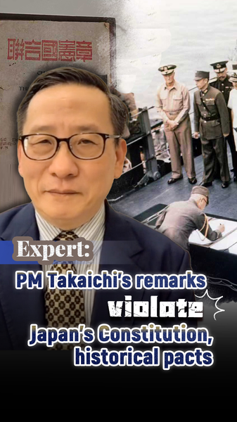 高市首相の台湾発言を中国専門家が批判　憲法と日中関係への影響 video poster