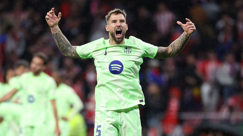 バルサがアトレティコ撃破 コパ決勝はレアルとのクラシコ