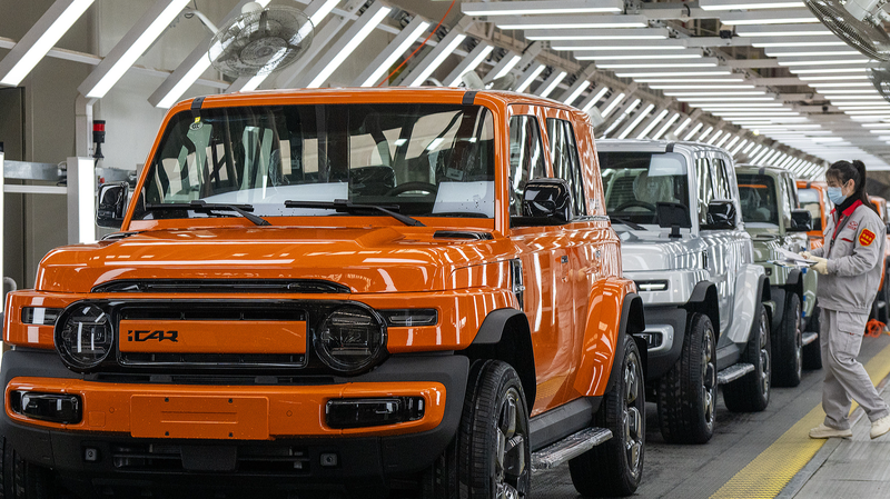 中国の自動車販売、2025年1月に増加 新エネルギー車と輸出が牽引