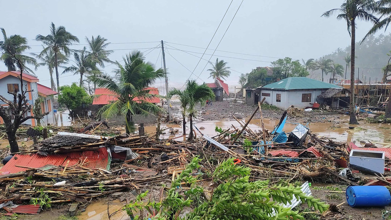 スーパー台風「フォンウォン」がフィリピン上陸　ルソン島アウロラ州にカテゴリー5