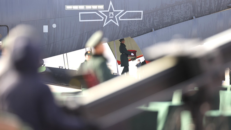 中国人民志願軍の遺骨30柱、韓国から12回目の返還へ video poster