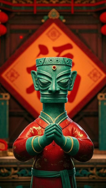 中国の文化財が踊り出すAI映像 祭りと歴史をつなぐ新しい中国文化 video poster