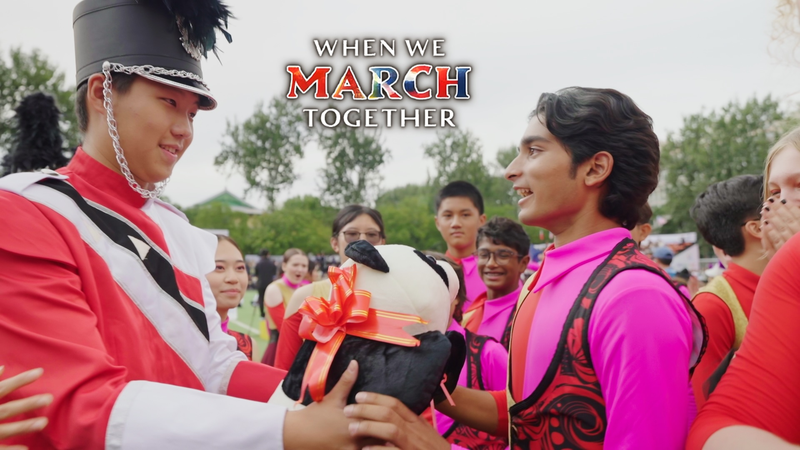 米中の高校生が音楽でつながるドキュメンタリー「When we march together」 video poster