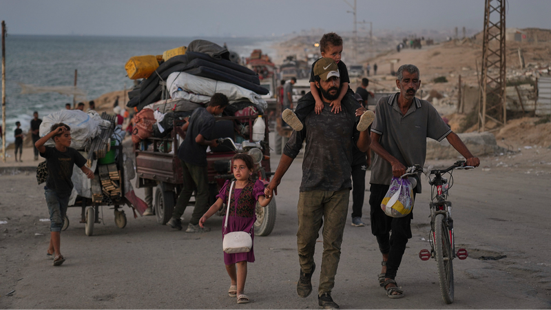 イスラエルがガザ退避ルート一時開放　EUは貿易制裁案で圧力