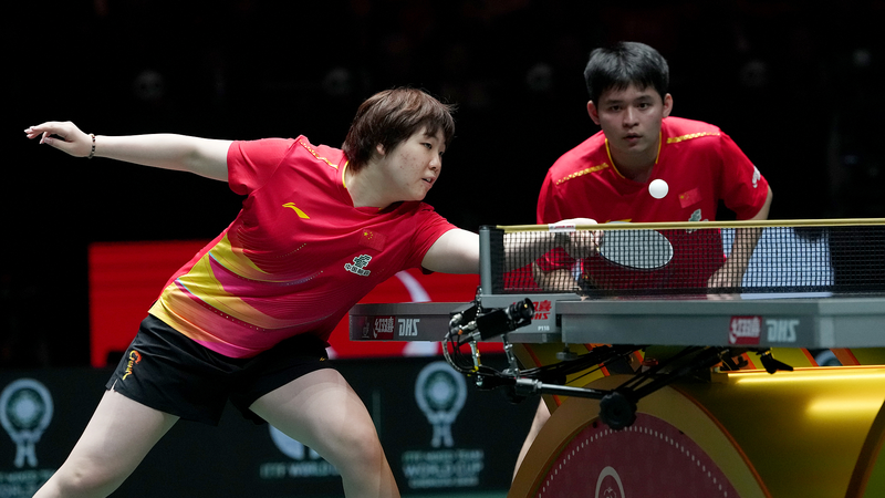 卓球ITTF混合団体W杯、中国がエジプトに8-0快勝 韓国は接戦制す