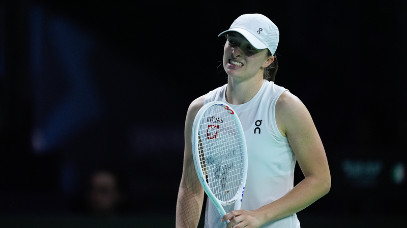 女子テニス世界2位シフィオンテク、ドーピング陽性で1カ月出場停止を受け入れ