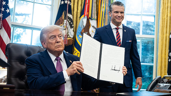 米国防総省が「戦争省」に改称　国際世論が映す不信と不安