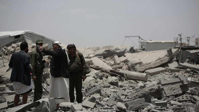 イエメン首都サヌアで米軍空爆 少なくとも8人死亡 フーシ派支配地域で