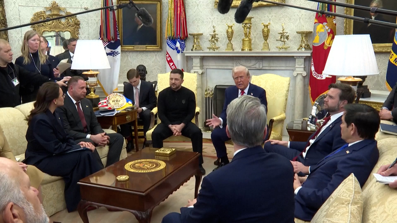 ゼレンスキーとトランプ　揺れる米国のウクライナ支援の行方 video poster