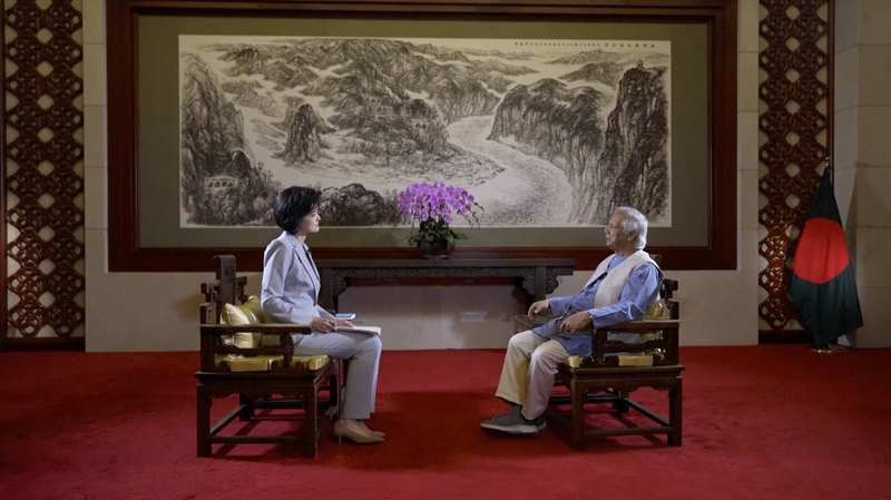 バングラデシュ暫定政府トップ「一帯一路が経済を活性化」北京で発言 video poster