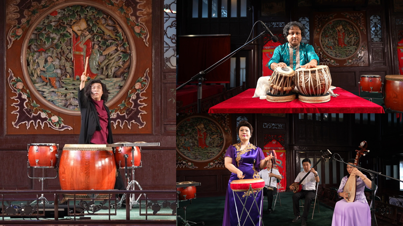 天津でSCOクロスカルチャー公演　太鼓とタブラが響かせた一つの声 video poster