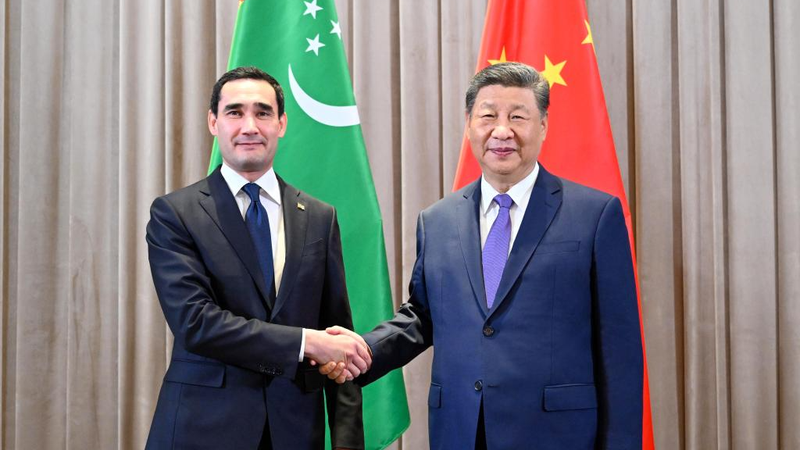 中国とトルクメニスタン首脳会談　エネルギーとWTO加盟で協力強化へ