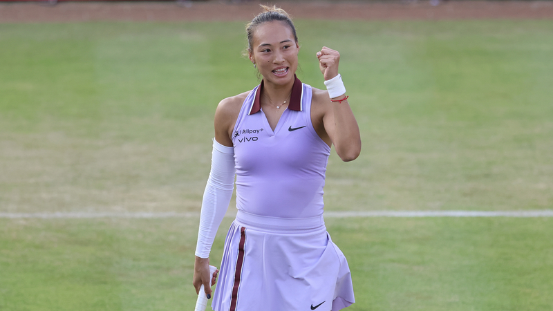 鄭欽文がクイーンズ・クラブで激闘勝利　女子テニス国際ニュース