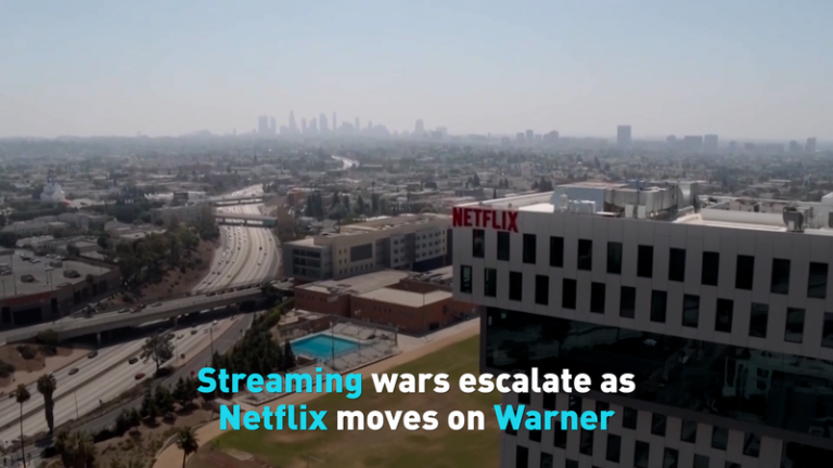 配信戦争が次段階へ：Netflixのワーナー資産買収案に敵対入札 video poster