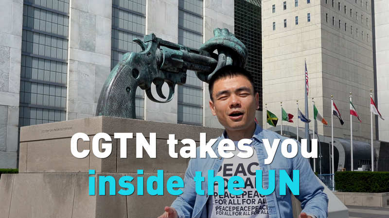 国連本部ツアーをCGTNが案内　80年の歴史と4,200万人の足跡 video poster