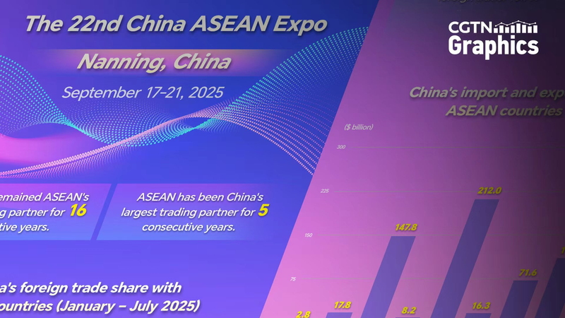 中国とASEAN、16年連続の最大貿易相手　南寧で第22回博覧会