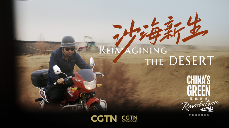 中国タクラマカン砂漠の緑の長城 砂漠の守り人Jia Cunpeng video poster