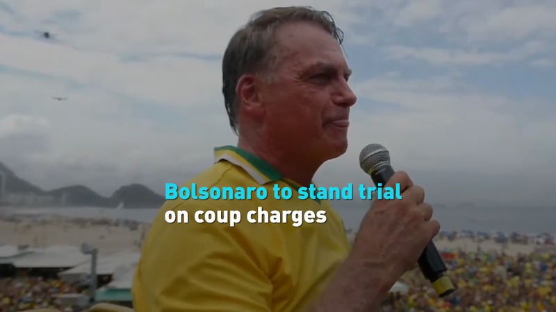 ブラジルのボルソナロ前大統領、クーデター未遂容疑で裁判へ video poster
