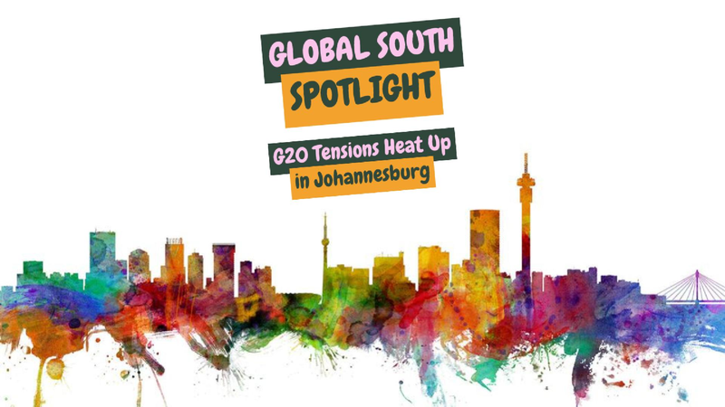 ヨハネスブルクG20外相会合、南ア主導と米ボイコットの波紋 video poster