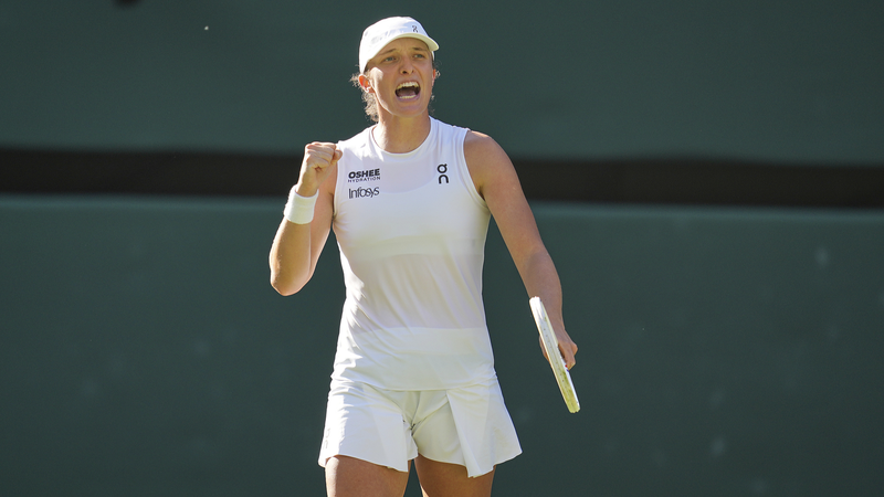 イガ・シフィオンテクがウィンブルドン初決勝進出　芝で開花した女王候補