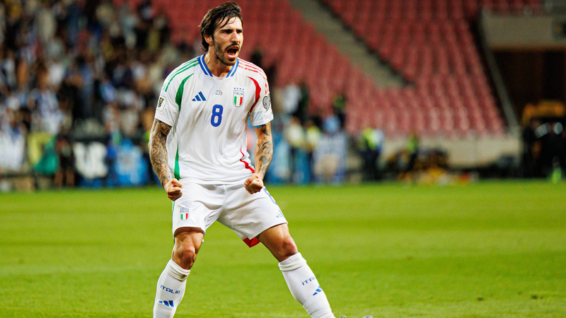 トナーリが決勝弾　イタリアがイスラエルに5-4勝利、2026年W杯予選で望み維持