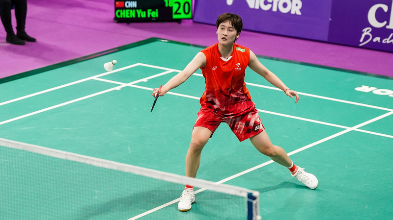 バドミントン国際大会オルレアンマスターズで陳雨菲が逆転8強入り