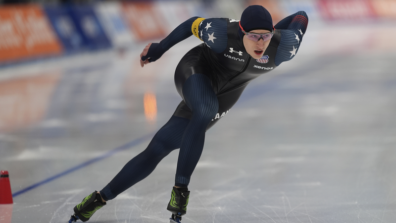 スピードスケートW杯北京大会　ストルツが1000m制し3冠＆11連勝