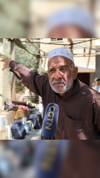 ガザ中部Deir al-Balahで再避難　国連「87.8％が退避対象」 video poster