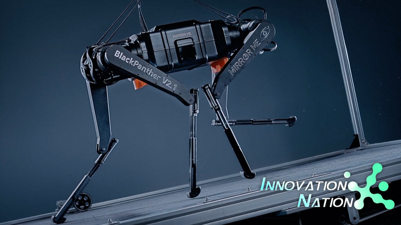 中国の四足歩行ロボット「ブラックパンサー」が秒速10メートルの新記録 video poster