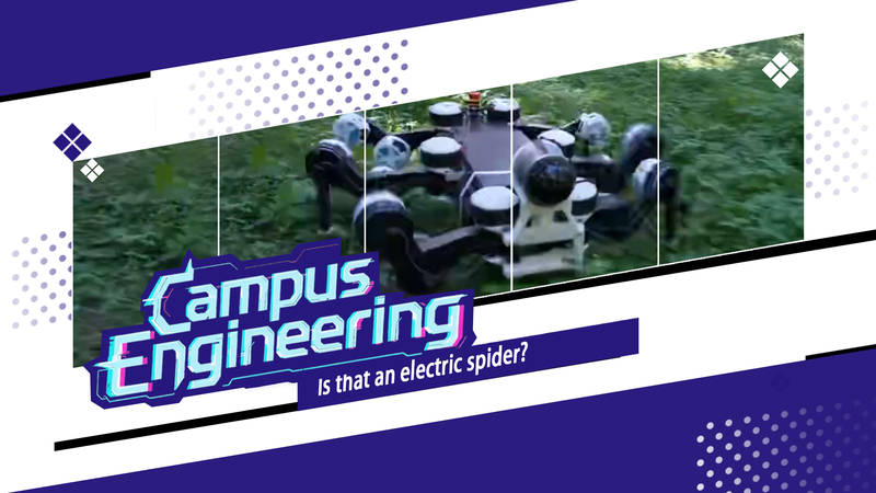 中国・ハルビン工大の電動クモ型ロボット　災害救助と宇宙探査で活躍へ video poster