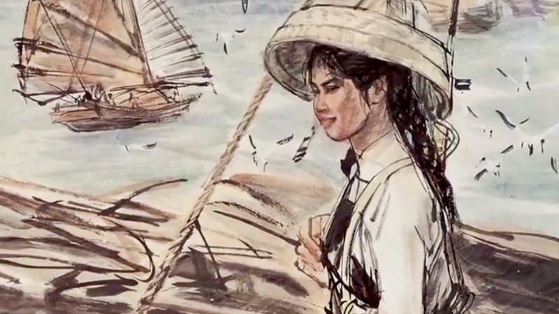 南シナ海を描いた中国画家・黄胄、生誕100年の回顧展 video poster