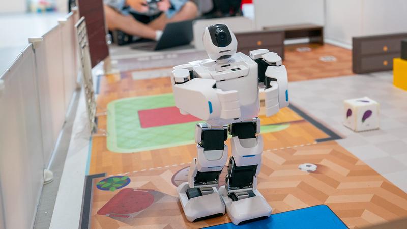 中国ロボット・AI大会でヒューマノイド全国決勝　800人超が挑んだ自律ロボット競技 video poster