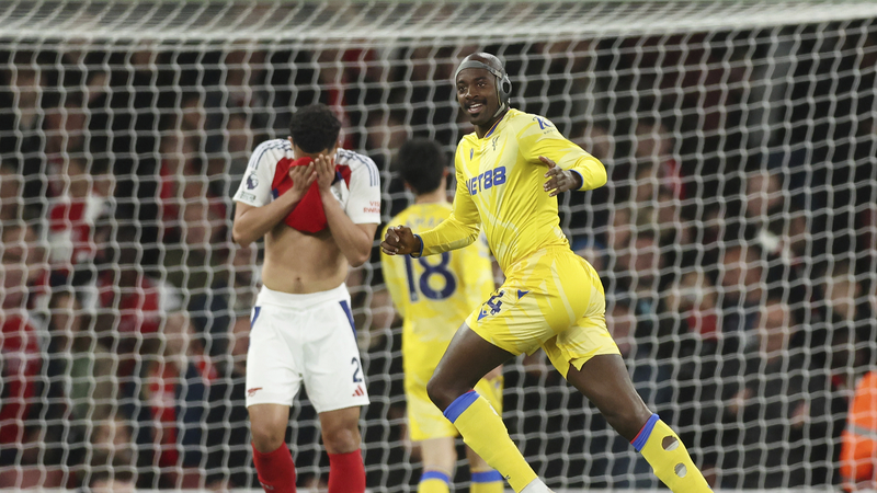 アーセナル痛恨ドロー　クリスタル・パレスがリバプールの優勝決定を先送り