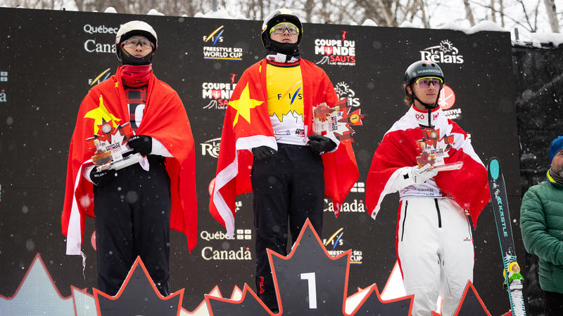 FISエアリアルW杯：中国のQi Guangpuが2連勝、中国勢がカナダで躍動