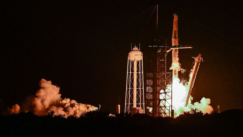 SpaceX新型クルー・ドラゴン「Grace」初飛行　インドなど3カ国飛行士がISSへ