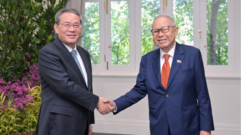 中国とASEANのFTA3.0成功へ協力　李強首相がシンガポールで表明