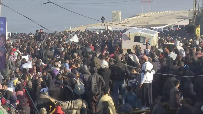 ガザ市帰還が足止め　イスラエルとハマスの対立で約65万人が宙に浮く