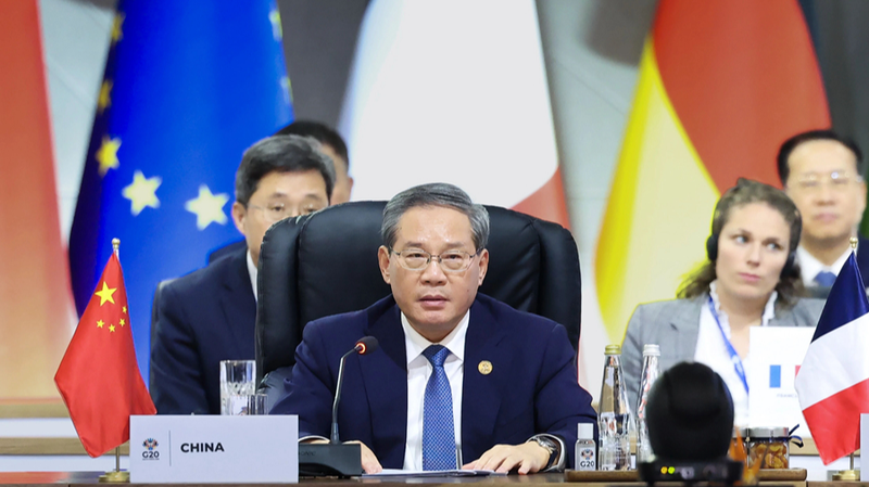 G20南アフリカ首脳会議で中国の李強首相　気候・AI・食料で広範な協力を提案