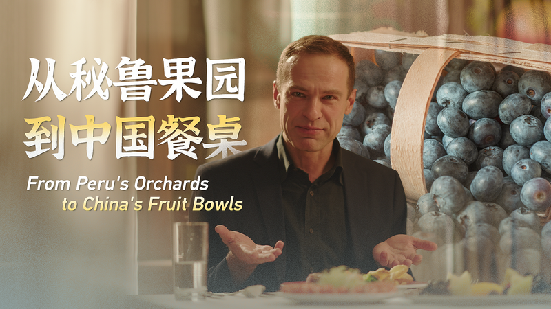 天津港フルーツエクスプレス　ペルー果物が中国本土へ直行 video poster