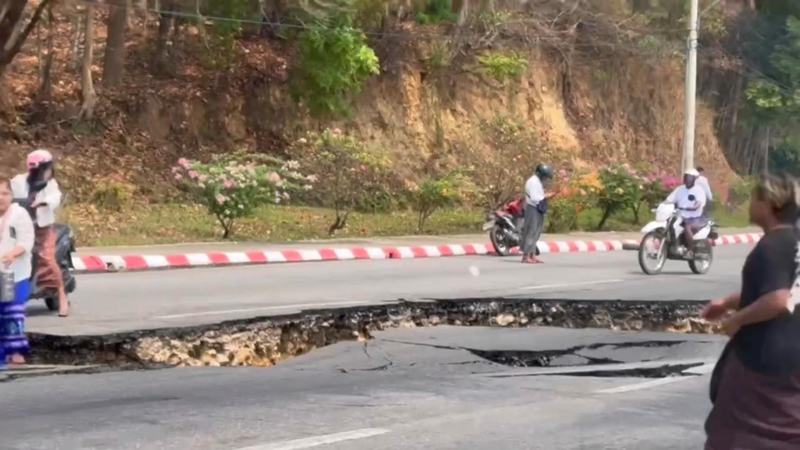 ミャンマー首都ネピドーでM7.7地震　被災者が証言と支援訴え video poster