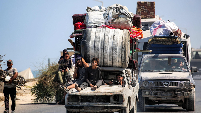 イスラエル軍がガザ市全住民に避難命令　拡大攻勢前に高まる不安
